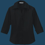Port Authority® - Ladies Silk Touch™ 3/4-Sleeve Polo. L562