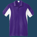 Side Blocked Micropique Sport Wick® Polo