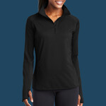 Ladies Sport Wick ® Stretch 1/4 Zip Pullover