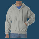 DryBlend® Adult Full-Zip Hooded Sweatshirt 12600 LEDL