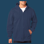 Adult Hooded Full-Zip Fleece