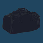 Medium Two Tone Duffel