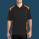 Select Snag Proof Two Way Colorblock Pocket Polo