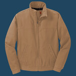 Washed Duck Cloth Flannel Lined Work Jacket