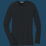 Ladies Concept Stretch Button Front Cardigan