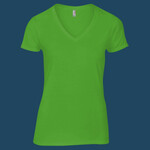 Ladies' Lightweight V-Neck Tee 88VLNVP