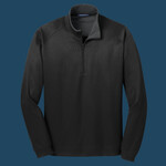 Vertical Texture 1/4 Zip Pullover