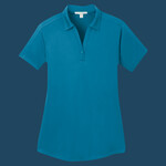 Ladies Diamond Jacquard Polo