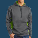Sport Wick ® CamoHex Fleece Colorblock Hooded Pullover