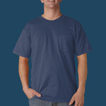 Adult Short-Sleeve Tee with Pocket