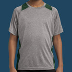 Youth Heather Colorblock Contender Tee