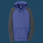 Young Mens Lightweight Fleece Raglan Hoodie
