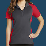 LST652SVJH Ladies Colorblock Micropique Sport Wick ® Polo