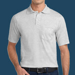 SpotShield 5.4 Ounce Jersey Knit Sport Shirt with Pocket