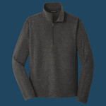 Heather Microfleece 1/2 Zip Pullover