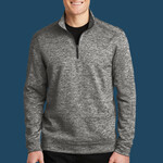 PosiCharge ® Electric Heather Fleece 1/4 Zip Pullover