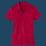 Ladies Embossed PosiCharge ® Tough Polo ®