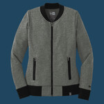 Ladies French Terry Baseball Full Zip