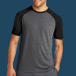 Tri Blend Wicking Raglan Tee