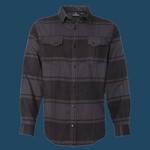 Snap Front Plaid Flannel Shirt