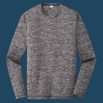 PosiCharge ® Long Sleeve Electric Heather Tee