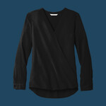 Port Authority ® Ladies Trendy Silhouette Wrap Blouse