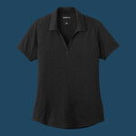 Ladies PosiCharge ® Tri Blend Wicking Polo