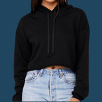 Women's Sponge Fleece Cropped Fleece Hoodie