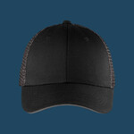 Double Mesh Snapback Sandwich Bill Cap