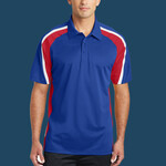 Tricolor Micropique Sport Wick ® Polo