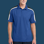 Tricolor Shoulder Micropique Sport Wick ® Polo