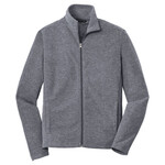 Heather Microfleece Full Zip Jacket