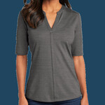 Port Authority ® Ladies Stretch Heather Open Neck Top