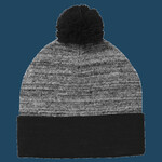 Heather Pom Pom Beanie