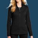 Ladies Grid Fleece Jacket