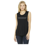 Ladies' Flowy Scoop Muscle Tank