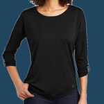 Ladies Gravitate Scoop 3/4 Sleeve