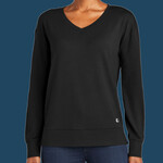 Ladies Luuma Flex Long Sleeve V Neck
