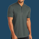Stretch Pique Henley