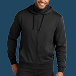 Smooth Fleece Hooded Jacket