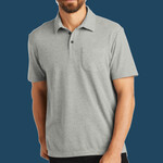 C Free ® Cotton Blend Pique Pocket Polo