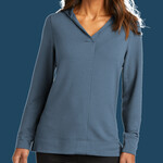 Ladies Microterry Pullover Hoodie