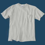 Ultra Cotton 100% Cotton T Shirt with Pocket
