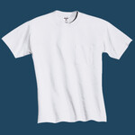 50/50 Cotton/Poly Pocket T Shirt