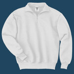 Super Sweats 1/4 Zip Sweatshirt with Cadet Collar
