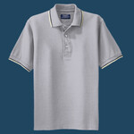 Port Authority® - Cool Mesh™ Polo with Tipping Stripe Trim. K431