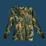 Long Sleeve Mossy Oak Performance T Shirt