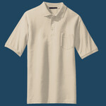 Port Authority® - Silk Touch™ Polo with Pocket. K500P 