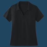 Sport-Tek® - Ladies Dri-Mesh® V-Neck Polo. L469