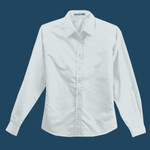 Ladies Long Sleeve Easy Care, Soil Resistant Shirt